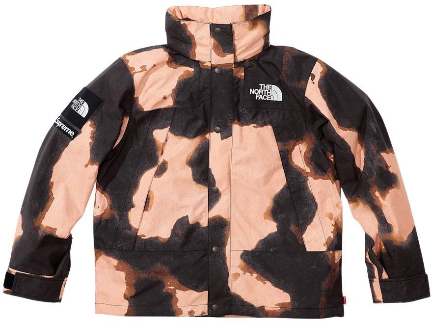 Supreme®/The North Face® Bleached Denim Print Mountain Jacket view 8